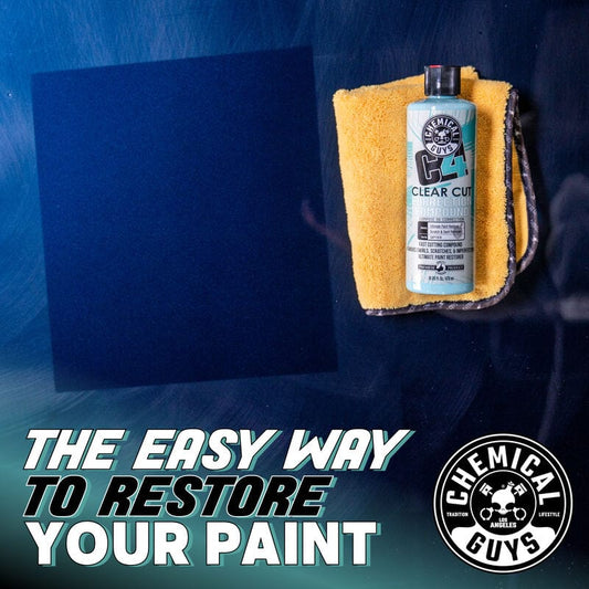 Chemical Guys C4 Clear Cut Correction Compound (16oz) | ML Performance UK Car Parts