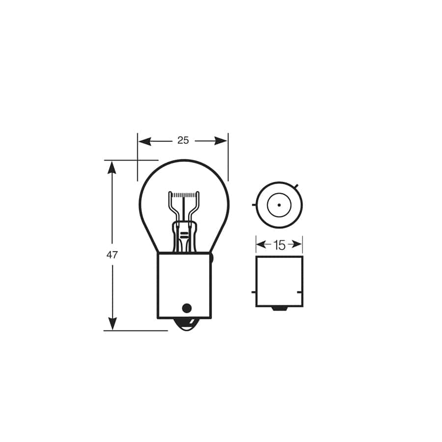 RING R586 12V 21W BAU15s Brake/Indicator/Reverse/Rear Fog (10 units ) | ML Performance