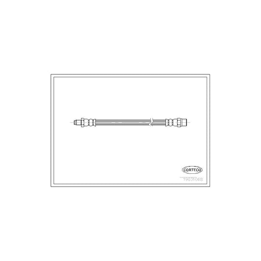 Corteco 19031068 Brake Hose For Vw Transporter | ML Performance UK