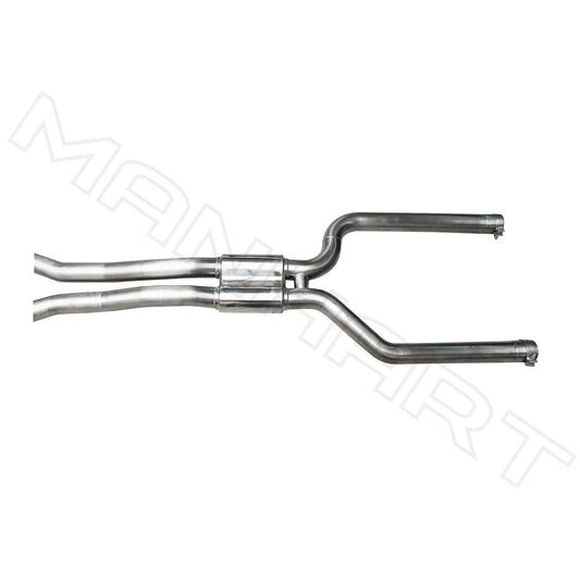 MANHART OPF-DELETE PIPES FOR BMW F90 M5 (COMPETITION / CS) WITH DAMPER