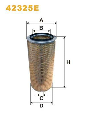 WIX Filters 42325E Air Filter