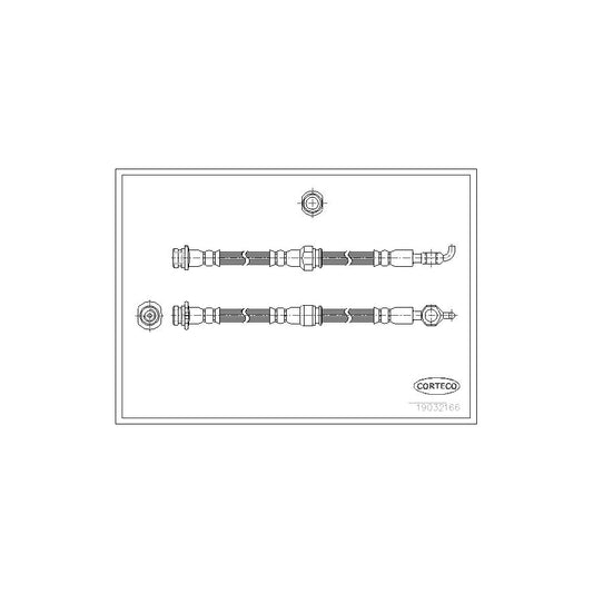 Corteco 19032166 Brake Hose | ML Performance UK