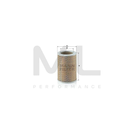 MANN-FILTER C 18 120 Air Filter Filter Insert | ML Performance Car Parts