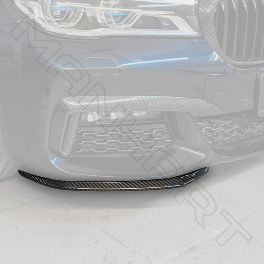 MANHART MH2G1121208 CARBON TWO-PIECE FRONT SPOILER FOR BMW G1X 7-SERIES