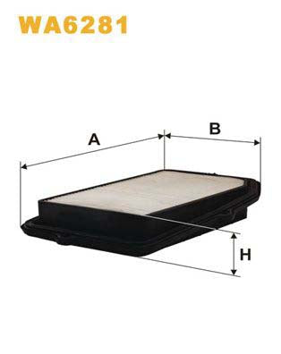 WIX Filters WA6281 Air Filter