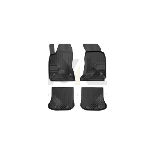 FROGUM Tailored, No.77 77426641 Floor mat set for AUDI A4 B5 Avant (8D5) Elastomer, Front and Rear, Quantity: 4, Black | ML Performance Car Parts