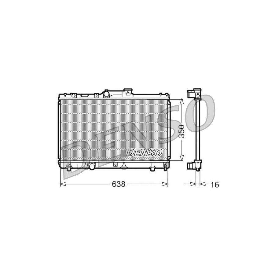 Denso DRM50013 Drm50013 Engine Radiator | ML Performance UK