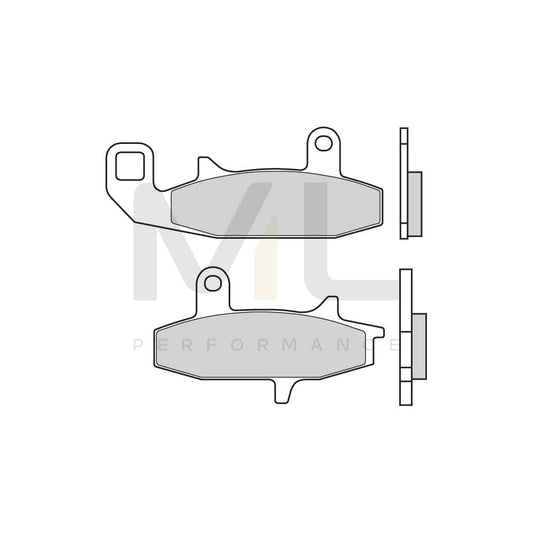 Brembo Road, Sinter 07Su15Sa Brake Pad Set Front And Rear | ML Performance Car Parts