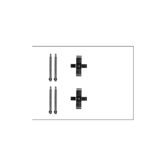 Hella 8DZ 355 205-591 Accessory Kit, Disc Brake Pads