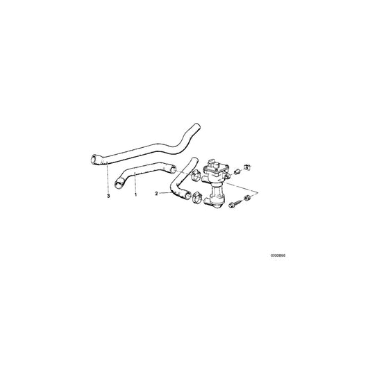 Genuine BMW 11531278718 E28 Return Hose (Inc. 520i) | ML Performance UK Car Parts