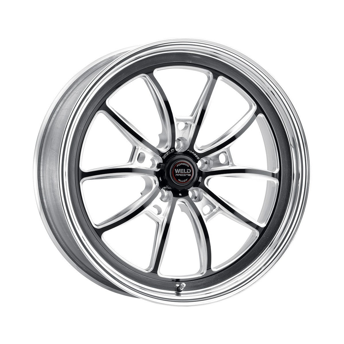 Weld 80HB0100W48A S80 Wheel 20x10 5x115 ET-18 BS4.8 Black Center - Polished Shell