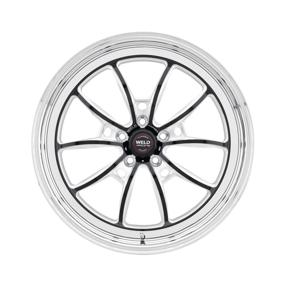 Weld 80HB0090W63A S80 Wheel 20x9 5x115 ET33 BS6.3 Black Center - Polished Shell