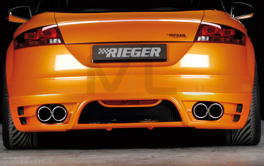 Rieger 00055156 Audi 8J TT Rear Diffuser 1 | ML Performance UK Car Parts