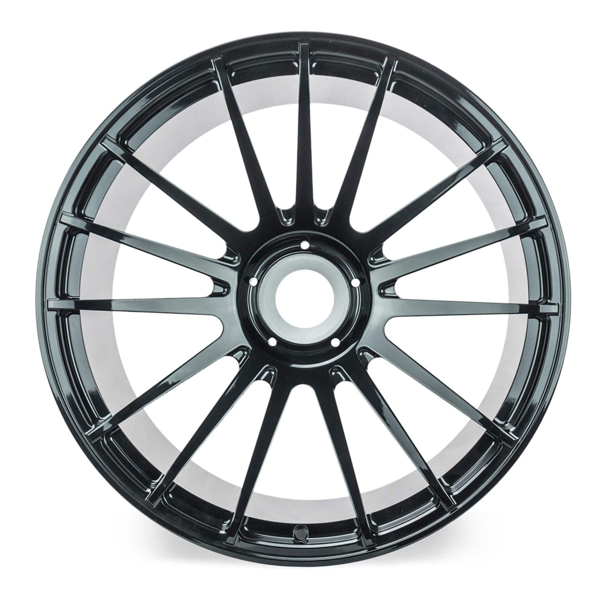 MANHART MHR991LVL1100 LEVELLA LVL1.1 MONOBLOCK RIM SET FOR PORSCHE 911 TURBO (S)  GLOSS BLACK