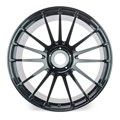 MANHART MHR991LVL1100 LEVELLA LVL1.1 MONOBLOCK RIM SET FOR PORSCHE 911 TURBO (S)  GLOSS BLACK