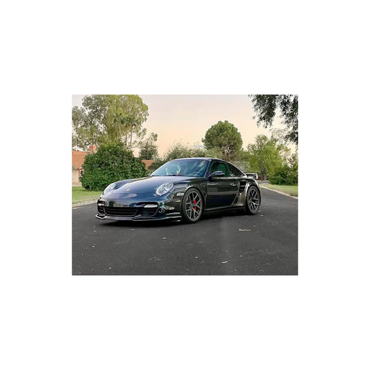 VR Aero Carbon Fiber Type II Front Lip Spoiler Porsche 997 Turbo 07-13