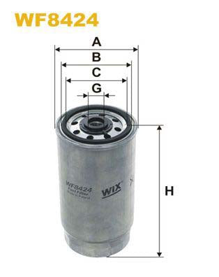 WIX Filters WF8424 Fuel Filter
