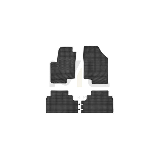 FROGUM Tailored 0420 Floor mat set Elastomer, Front and Rear, Quantity: 4, Black | ML Performance Car Parts