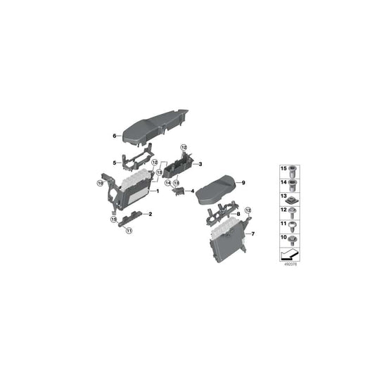 Genuine BMW 12907935547 G15 G16 G11 Holder (Inc. 750iX, ALPINA B7 & M850iX) | ML Performance UK Car Parts