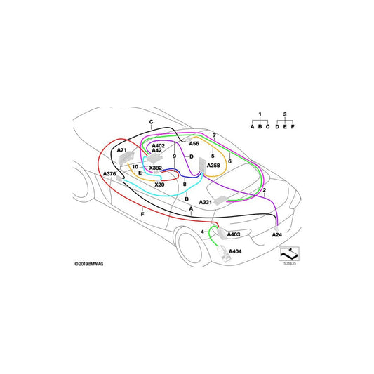 Genuine BMW 61118718083 G29 Repair Module Ethernet (Inc. Z4 20i, Z4 30i & Z4 M40i) | ML Performance UK Car Parts