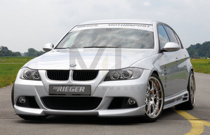 Rieger 00053402 BMW 3 Series E90 E91 Front Bumper 6 | ML Performance UK Car Parts
