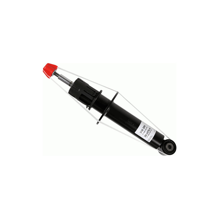 Sachs 316 286 Shock Absorber For VW Touareg Ii (7P5, 7P6)