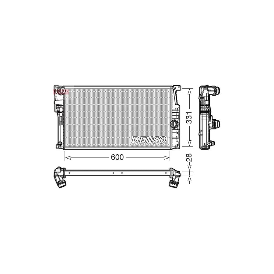 Denso DRM05014 Drm05014 Engine Radiator | ML Performance UK