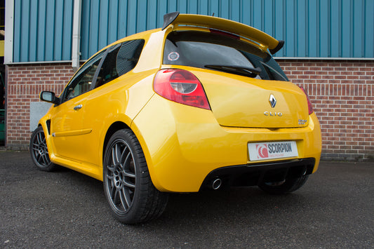 Scorpion SRN025 Renault Clio MK3 Resonated Cat-Back System  | ML Performance UK UK