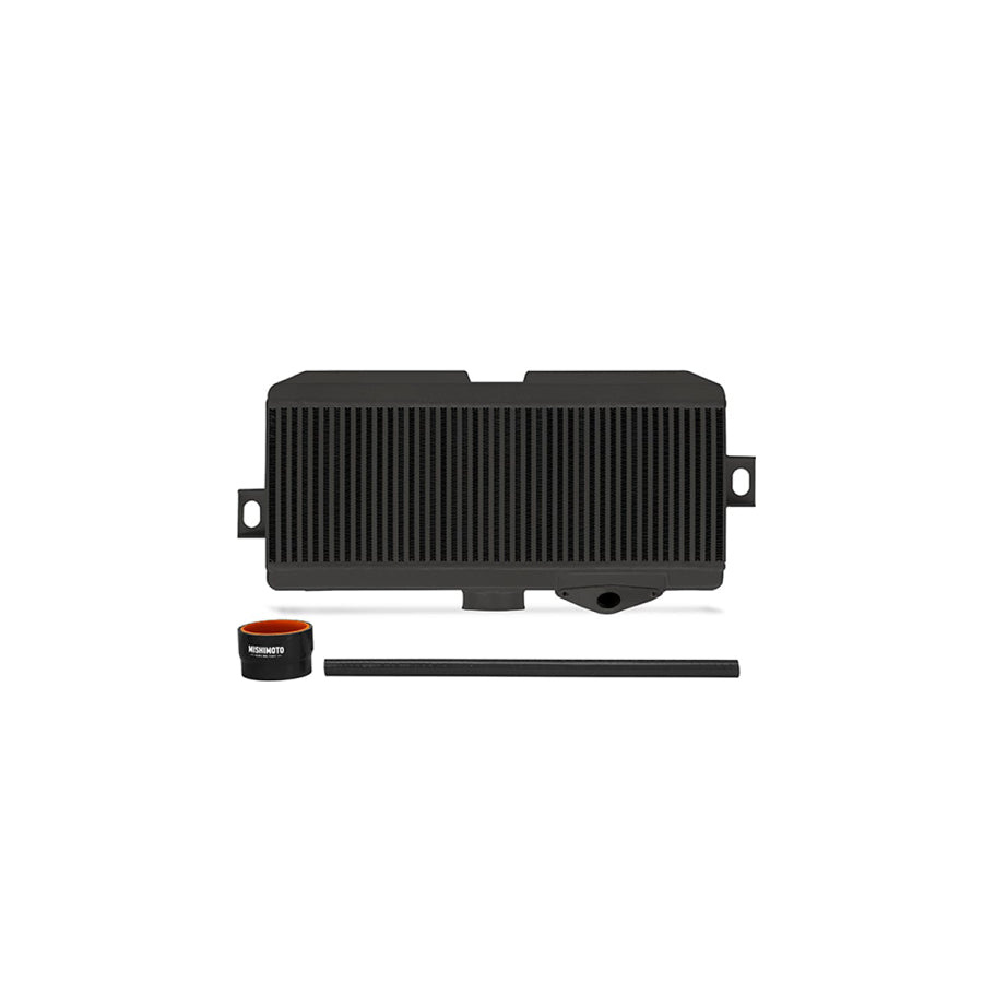 Mishimoto MMTMIC-STI-08BKBK Subaru 08-15 WRX STi Top-Mount Intercooler Kit - Powder Coated Black & Black Hoses