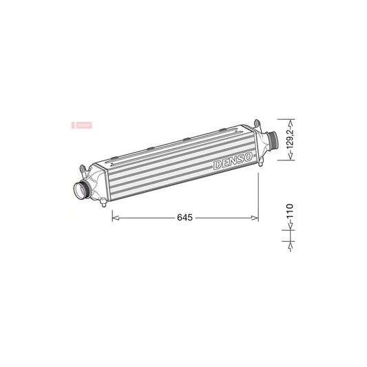 Denso DIT02037 Dit02037 Intercooler For Audi Q3 (8Ub, 8Ug) | ML Performance UK