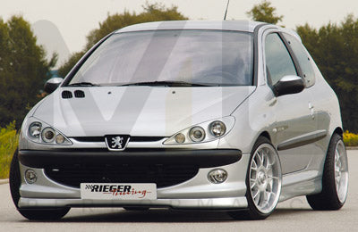 Rieger 00052200 Peugeot 206 Front Splitter 3 | ML Performance UK Car Parts