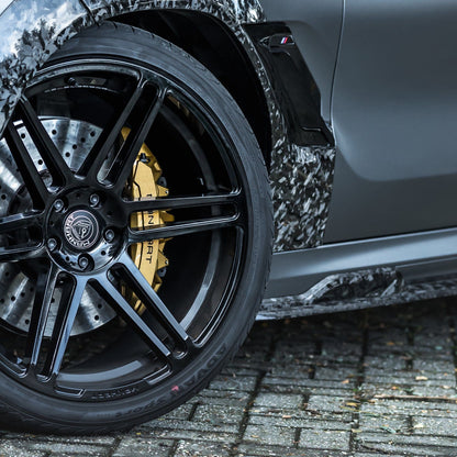 MANHART MH3F9611007 FORGED CARBON SIDE SKIRTS FOR BMW F96 X6M (COMPETITION)