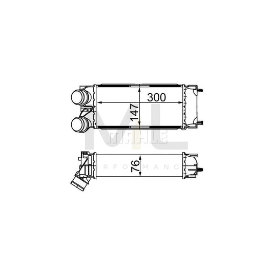 MAHLE ORIGINAL CI 367 000S Intercooler | ML Performance Car Parts