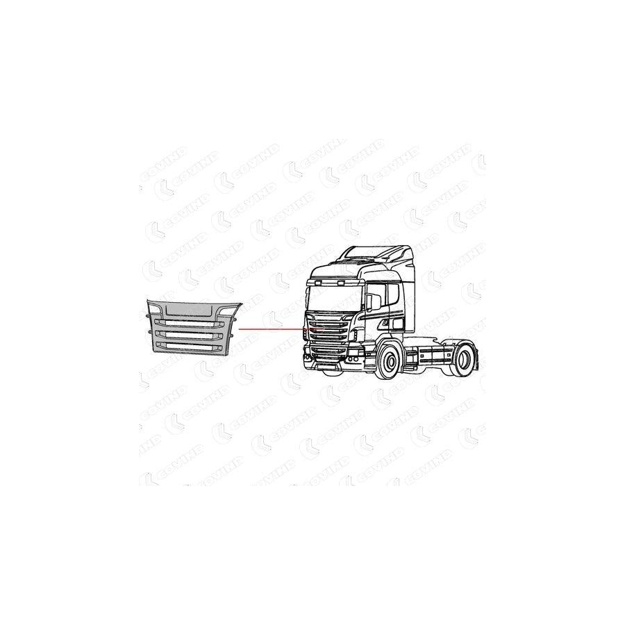 Covind 146/145 Radiator Grille | ML Performance UK