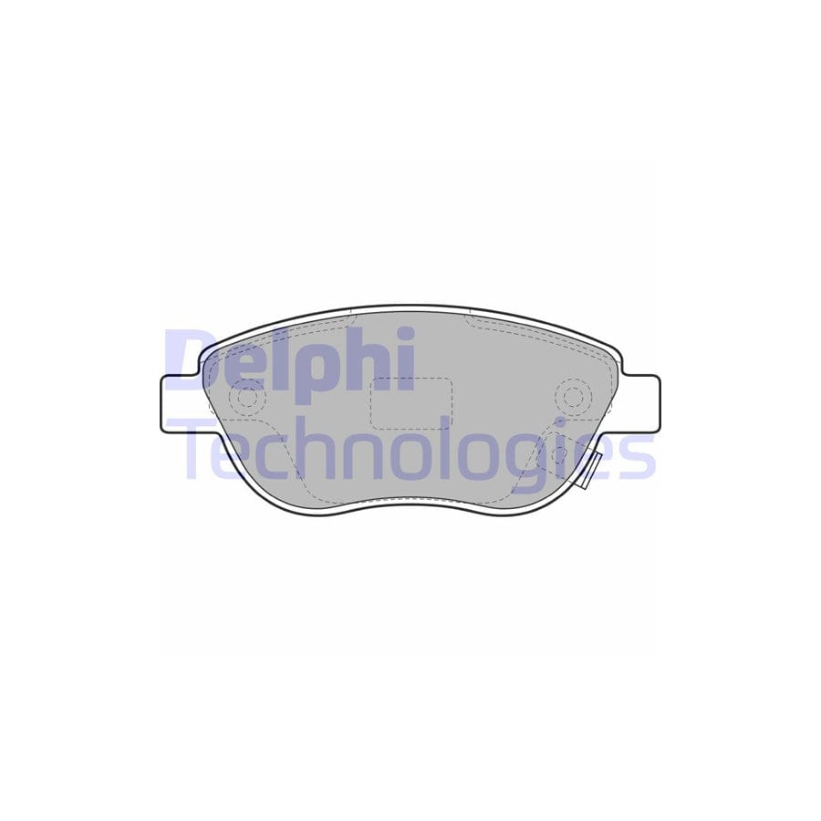Delphi Lp1990 Brake Pad Set