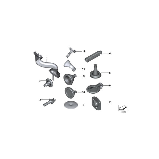 Genuine BMW 61139249593 E71 Grommet, Trunk Lid (Inc. X6 50iX, X6 35dX & X6 M) | ML Performance UK