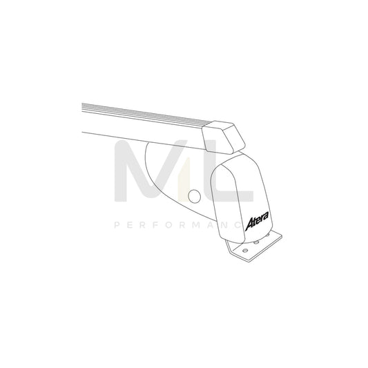 ATERA SIGNO 044148 Roof bars for cars without rails, 137 cm, 100 kg, Steel | ML Performance Car Parts