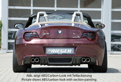 Rieger 00050510 BMW Z4 E85 Rear Diffuser 3 | ML Performance UK Car Parts