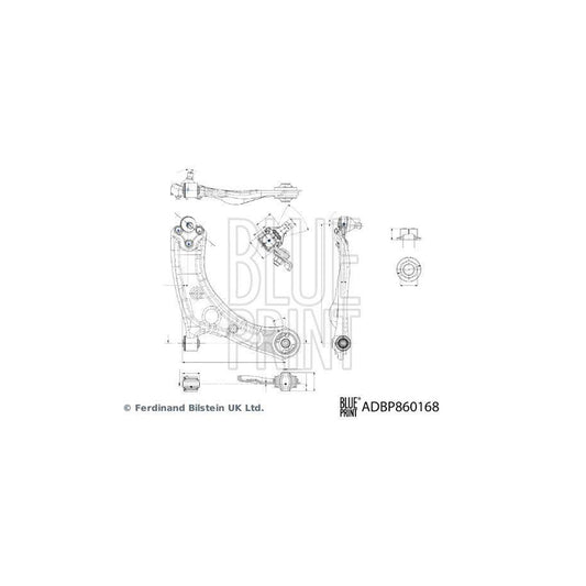 Blue Print ADBP860168 Suspension Arm
