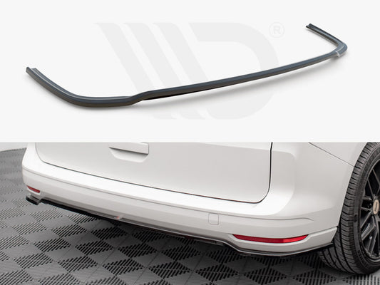 Maxton Design VW-CA-5-RD1T Central Rear Splitter VW Caddy MK5 (2020-) | ML Performance UK Car Parts