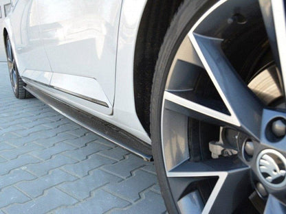 Maxton Design Skoda Superb III Side Skirts Diffusers