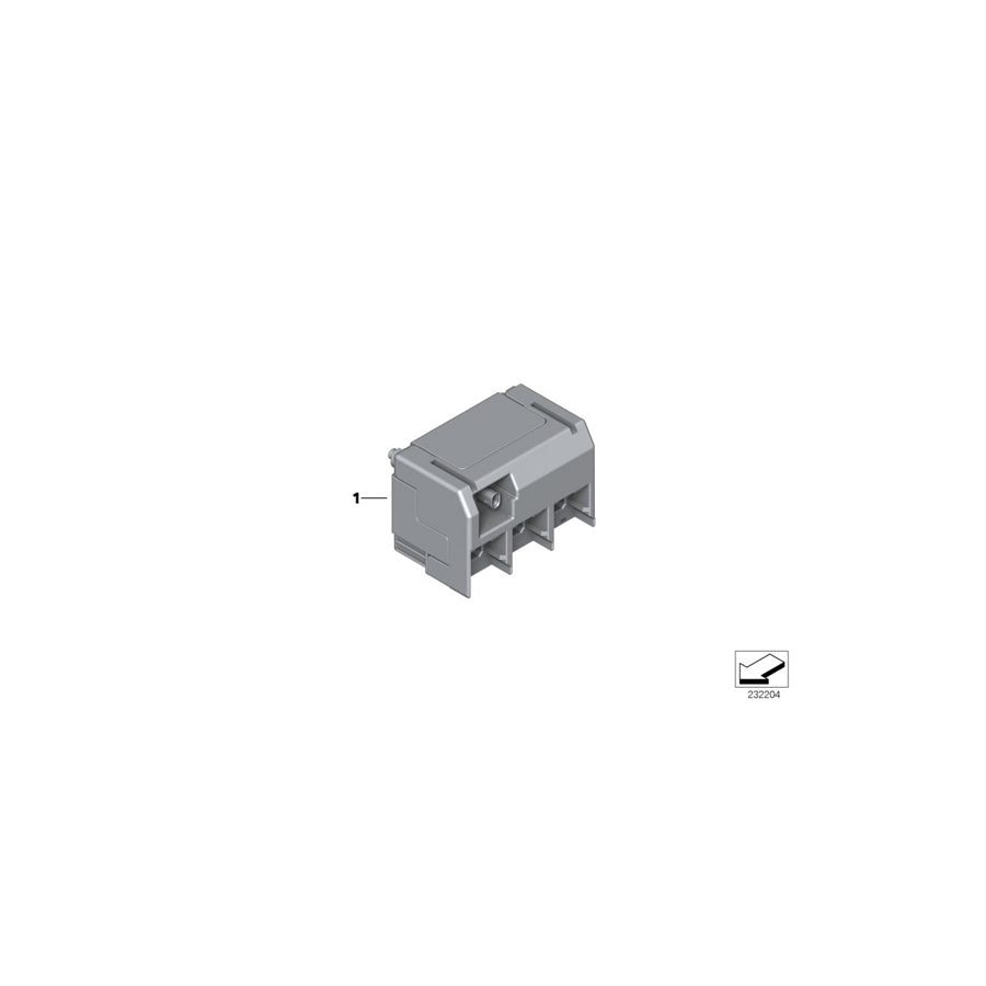 Genuine BMW 61139201980 F12 F90 F11 Dividing Element (Inc. 520i, 750Li & 760i) | ML Performance UK