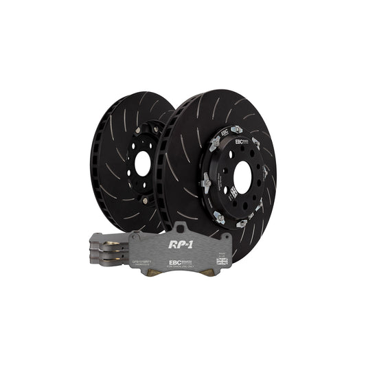 EBC P2DK018RP1 Ford Mustang Front Kit RP1 Full Race Pads & 2-Piece Fully-Floating Discs 1 | ML Performance UK Car Parts
