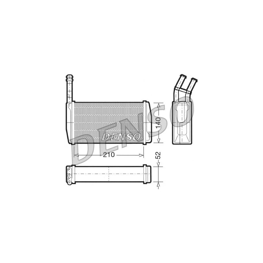 Denso DRR10011 Drr10011 Heater Matrix For Ford Transit | ML Performance UK