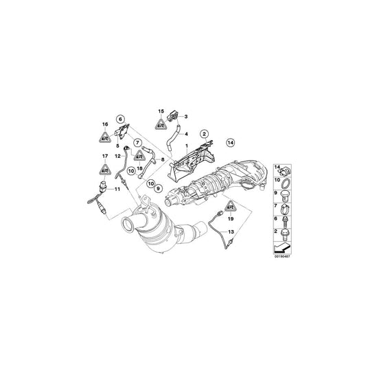 Genuine BMW 11621437517 E83 E63 Screw Plug With Gasket Ring M18X1,5 (Inc. 325xi, 323Ci & 325Ci) | ML Performance UK Car Parts