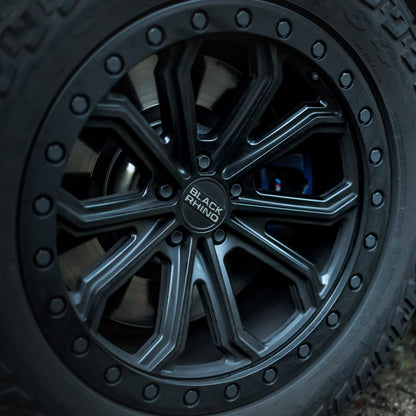 MANHART MHBLKRHINO11000 BLACK RHINO RIM SET WITH MAXXIM TYRES