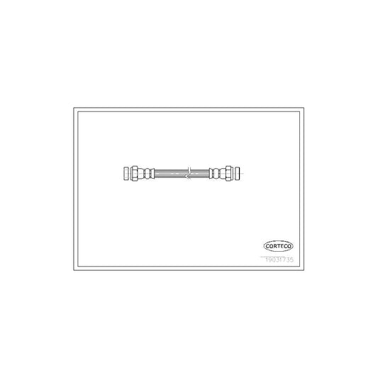 Corteco 19031735 Brake Hose | ML Performance UK