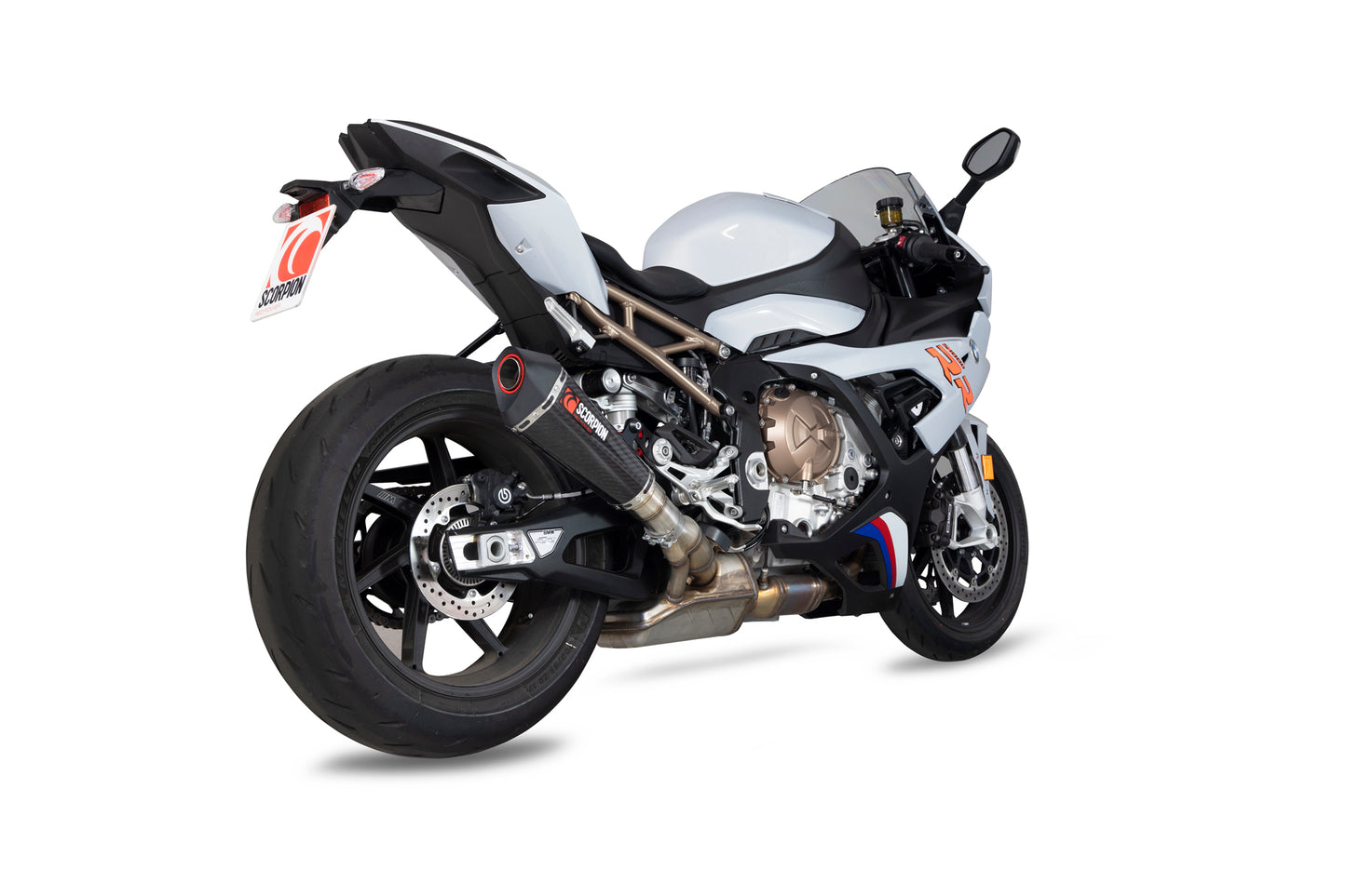 Scorpion RBM80CEO BMW S1000 RR Serket Taper Slip-On - Carbon Fibre Sleeve | ML Performance UK UK