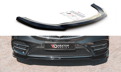 Maxton Design ME-V-447F-AMGLINE-FD4T Front Splitter V.4 Mercedes Benz V-Class AMG-Line W447 Facelift | ML Performance UK Car Parts