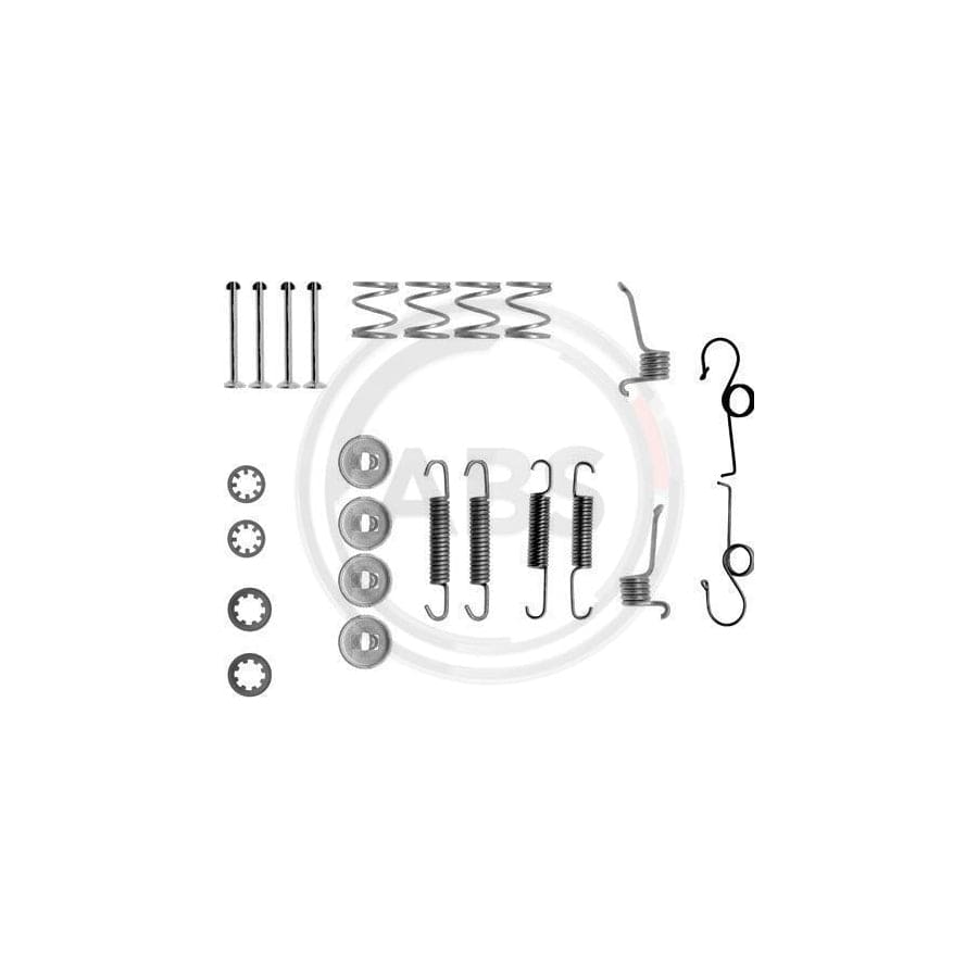 A.B.S. 0511Q Accessory Kit, Brake Shoes for FORD FIESTA | ML Performance UK Car Parts